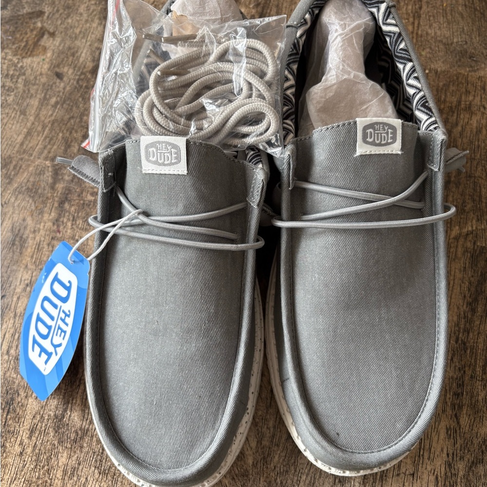 Hey Dude Wally Street Canvas Men's Loafers